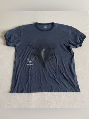 Soffe Navy Graphic Eagle Air Force T-Shirt